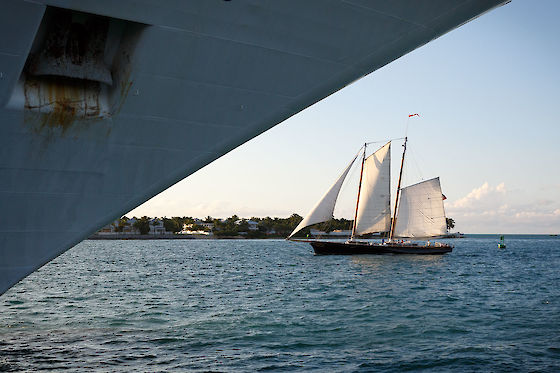 Old ships meet the new, Key West Florida | © Matt Giraud Photography