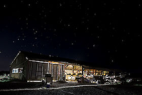 Night at 47th Avenue Farm, Grand Island, Oregon | © Matt Giraud Photography