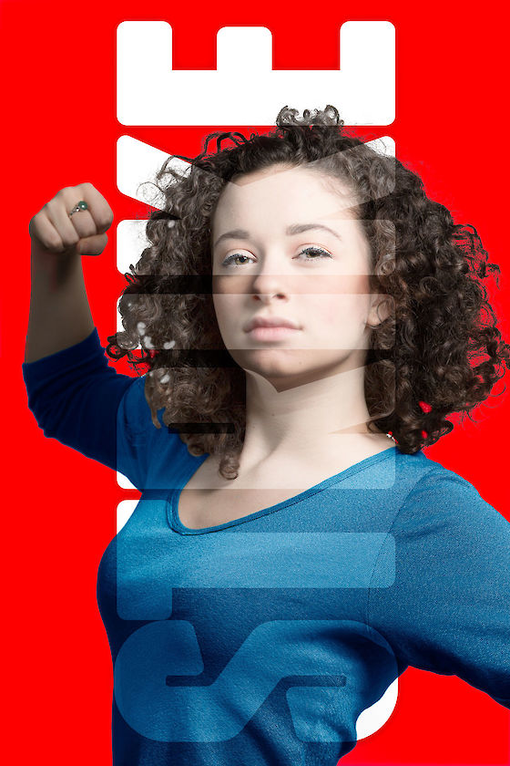 Strike: poster for International Women's Day | © Matt Giraud Photography