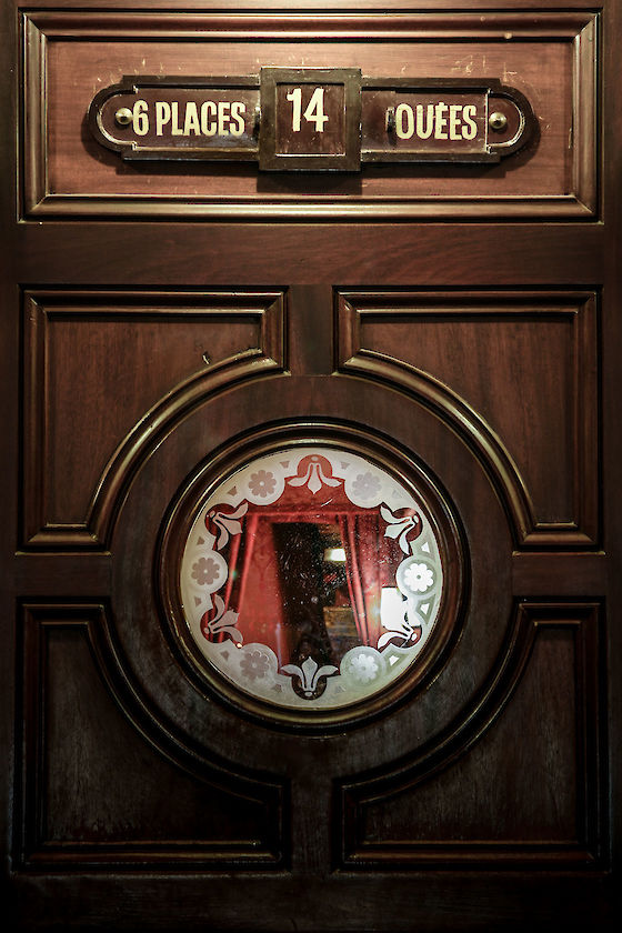 Box seat entrance, Palais Garnier, Paris, France | © Matt Giraud Photography