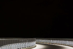 Big Four Pedestrian Bridge, Kentucky and Indiana, night | © Matt Giraud Photography