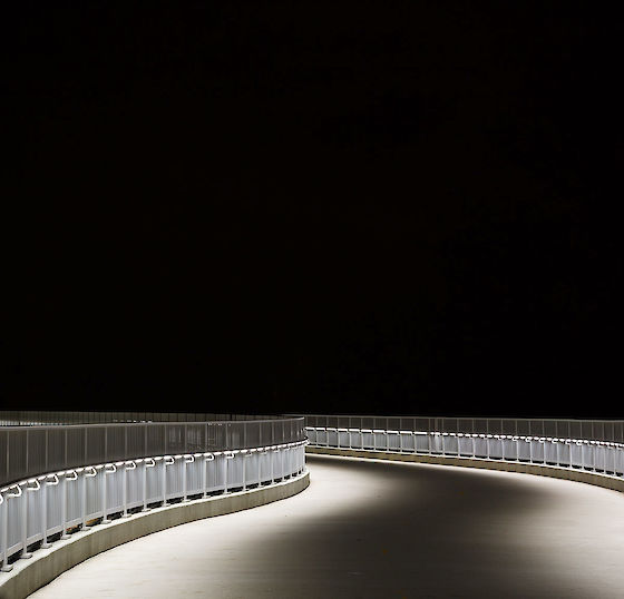 Big Four Pedestrian Bridge, Kentucky and Indiana, night | © Matt Giraud Photography
