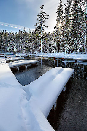 Odell Lake, Oregon, sunrise | © Matt Giraud Photography
