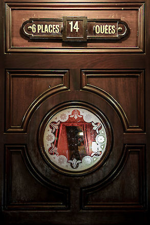 Box seat entrance, Palais Garnier, Paris, France | © Matt Giraud Photography
