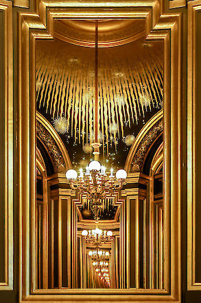 Salon du Soleil (Sun Room), Palais Garnier Opéra, Paris, France | © Matt Giraud Photography